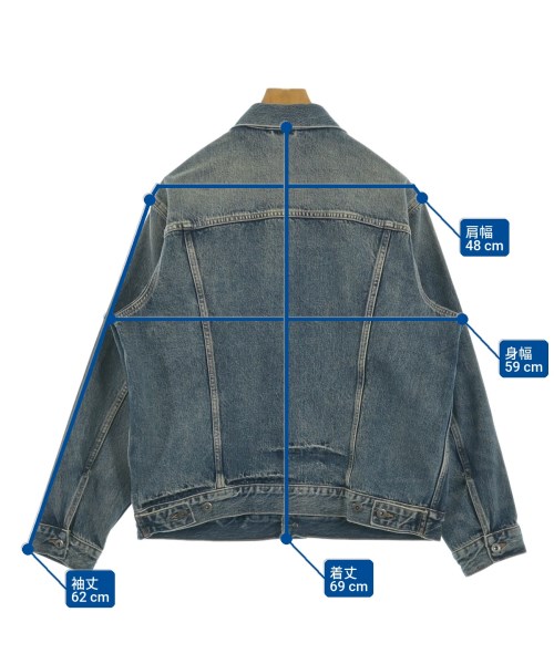 LEVI'S MADE&CRAFTED（リーバイスメイドアンドクラフテッド）デニムジャケット 紺 サイズ:L メンズ/2200726323010