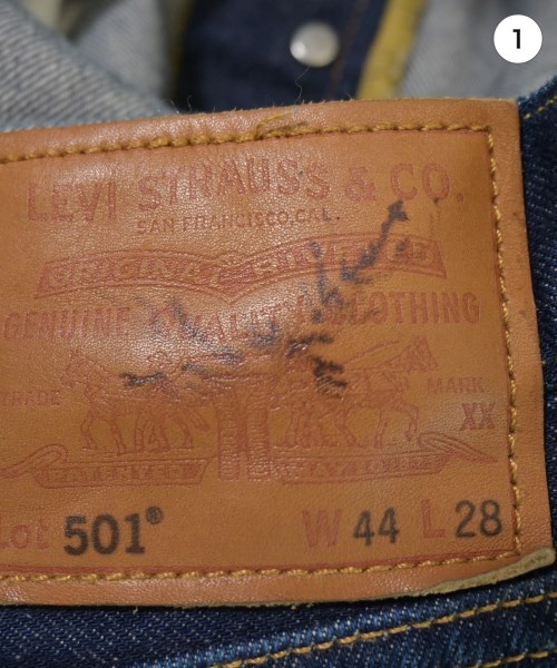 Levi's（リーバイス）デニムパンツ 紺 サイズ:44(XXL位) メンズ/2200726707049