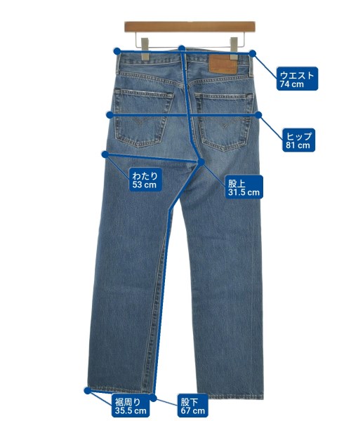 Levi's（リーバイス）デニムパンツ 青 サイズ:28(S位) メンズ/2200727224026