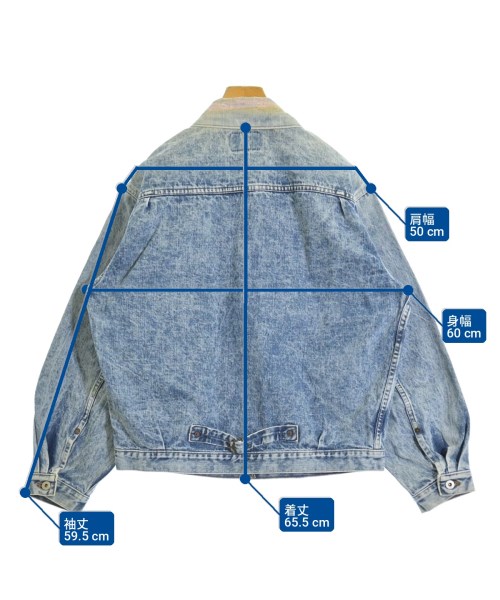 Levi's（リーバイス）デニムジャケット 青 サイズ:40(XL位) メンズ/2200727908025