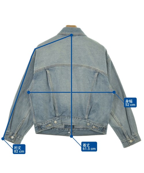Levi's（リーバイス）デニムジャケット 青 サイズ:XS レディース/2200722121016