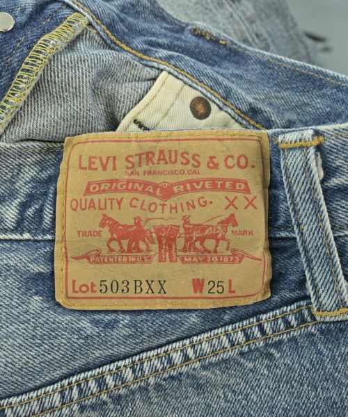 LEVI'S VINTAGE CLOTHING（リーバイスヴィンテージクロージング）デニムパンツ 青 サイズ:25(S位) レディース/2200678393055