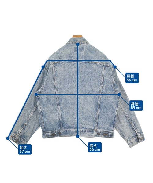 Levi's（リーバイス）デニムジャケット 青 サイズ:L メンズ/2200682580052