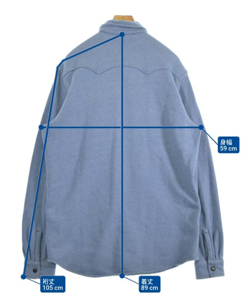 Levi's（リーバイス）カジュアルシャツ 青 サイズ:XL メンズ/2200682744065
