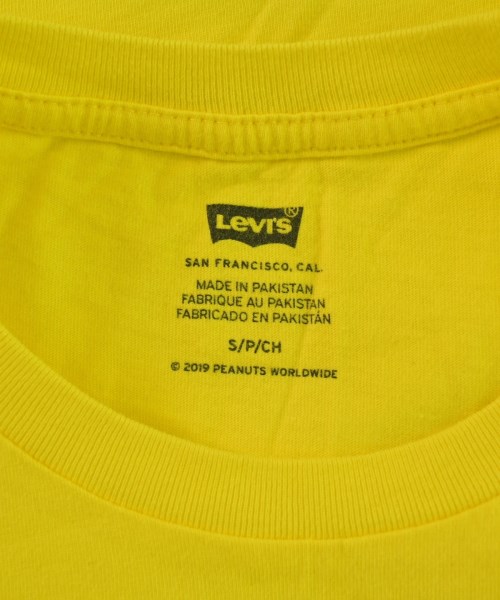 Levi's（リーバイス）Tシャツ・カットソー 黄 サイズ:S メンズ/2200679235101