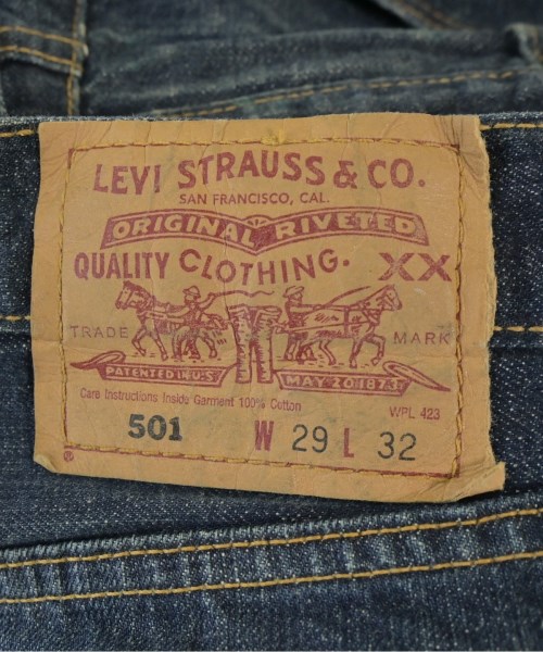 Levi's（リーバイス）デニムパンツ 紺 サイズ:29(S位) メンズ/2200683781038