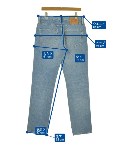 Levi's（リーバイス）デニムパンツ 青 サイズ:32(L位) メンズ/2200683813050