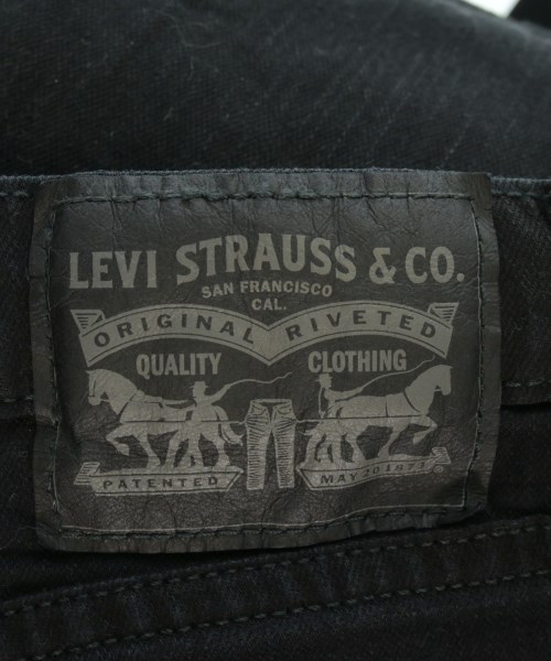 Levi's（リーバイス）デニムパンツ 黒 サイズ:30(M位) メンズ/2200676104059