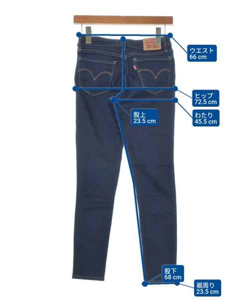 Levi's（リーバイス）デニムパンツ 紺 サイズ:24(S位) レディース/2200677042176