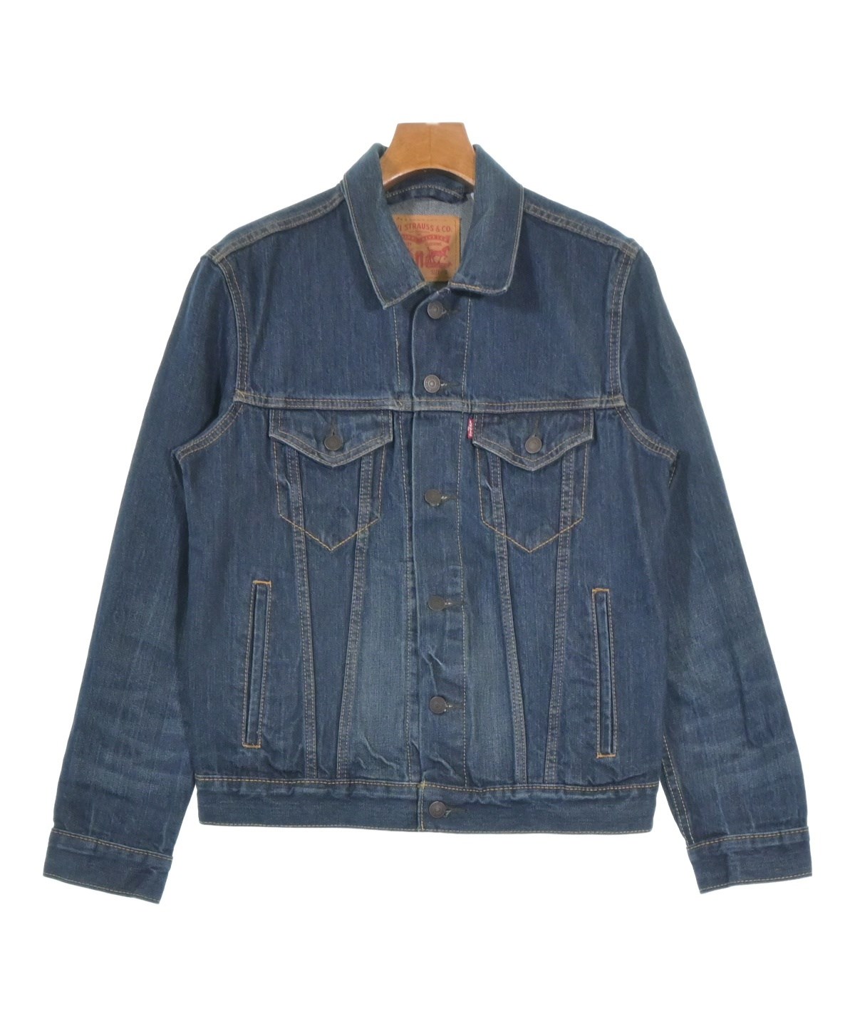 Levi's（リーバイス）デニムジャケット 紺 サイズ:S メンズ