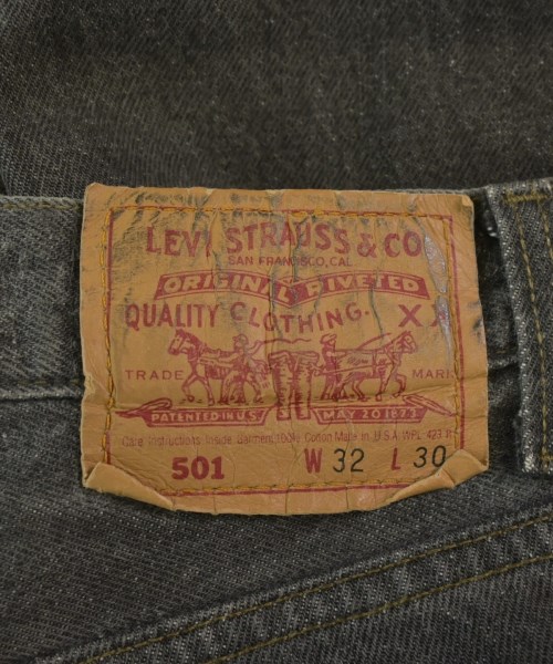 Levi's（リーバイス）デニムパンツ 黒 サイズ:32(L位) メンズ/2200685081082