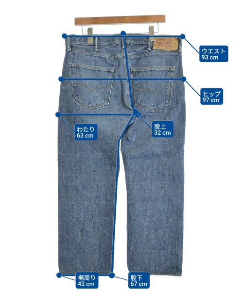Levi's（リーバイス）デニムパンツ 青 サイズ:38(XXL位) メンズ/2200686140030