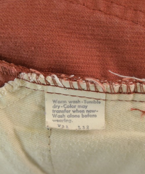 Levi's（リーバイス）その他 赤 サイズ:33(L位) メンズ/2200681839083