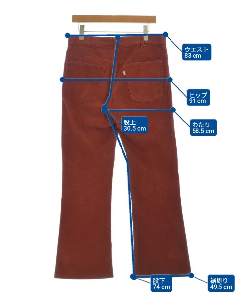 Levi's（リーバイス）その他 赤 サイズ:33(L位) メンズ/2200681839083