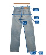 Levi's（リーバイス）デニムパンツ 青 サイズ:28(L位) レディース/2200681321236