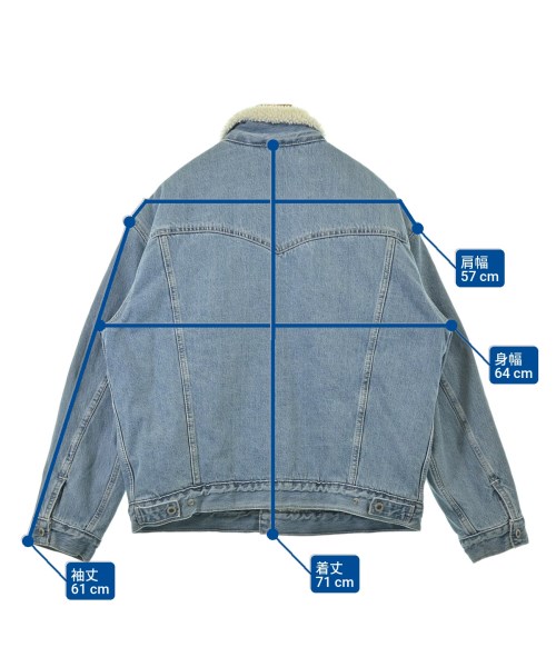Levi's（リーバイス）デニムジャケット 青 サイズ:M メンズ/2200686762010