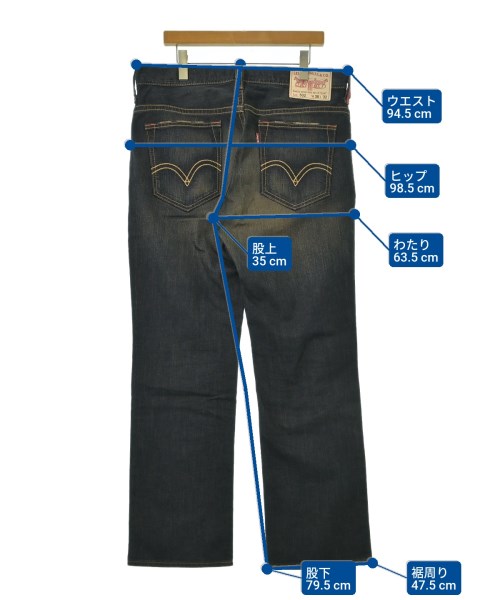 Levi's（リーバイス）デニムパンツ 紺 サイズ:36(XXL位) メンズ/2200687288038