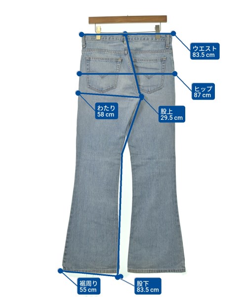 Levi's（リーバイス）デニムパンツ 青 サイズ:32(L位) メンズ/2200688876012