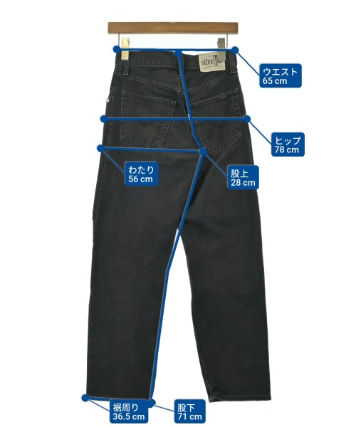 Levi's（リーバイス）デニムパンツ 黒 サイズ:24(S位) レディース/2200689176135