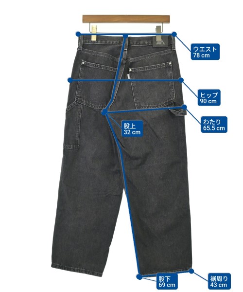 Levi's（リーバイス）デニムパンツ 黒 サイズ:30(M位) メンズ/2200688480059