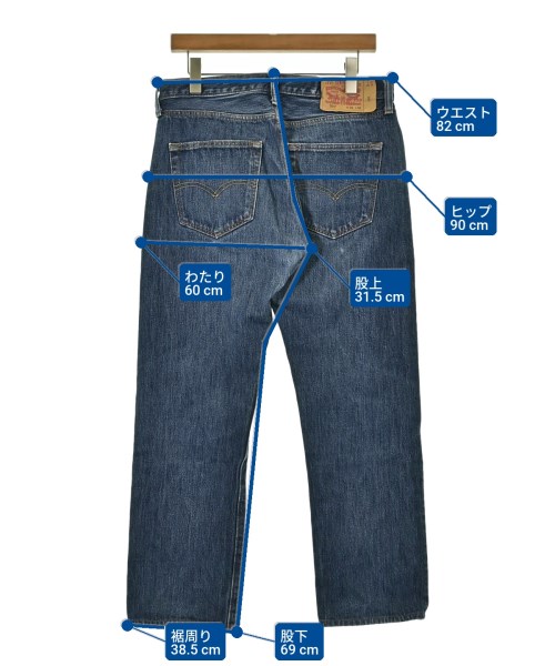 Levi's（リーバイス）デニムパンツ 青 サイズ:32(L位) メンズ/2200685338063