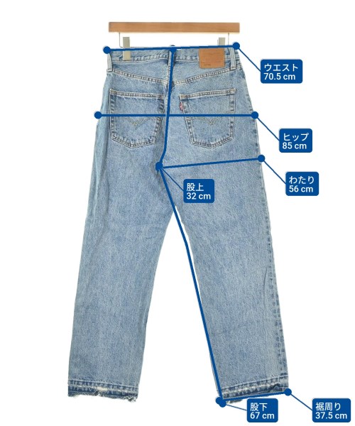 Levi's（リーバイス）デニムパンツ 青 サイズ:26(M位) レディース/2200688401122