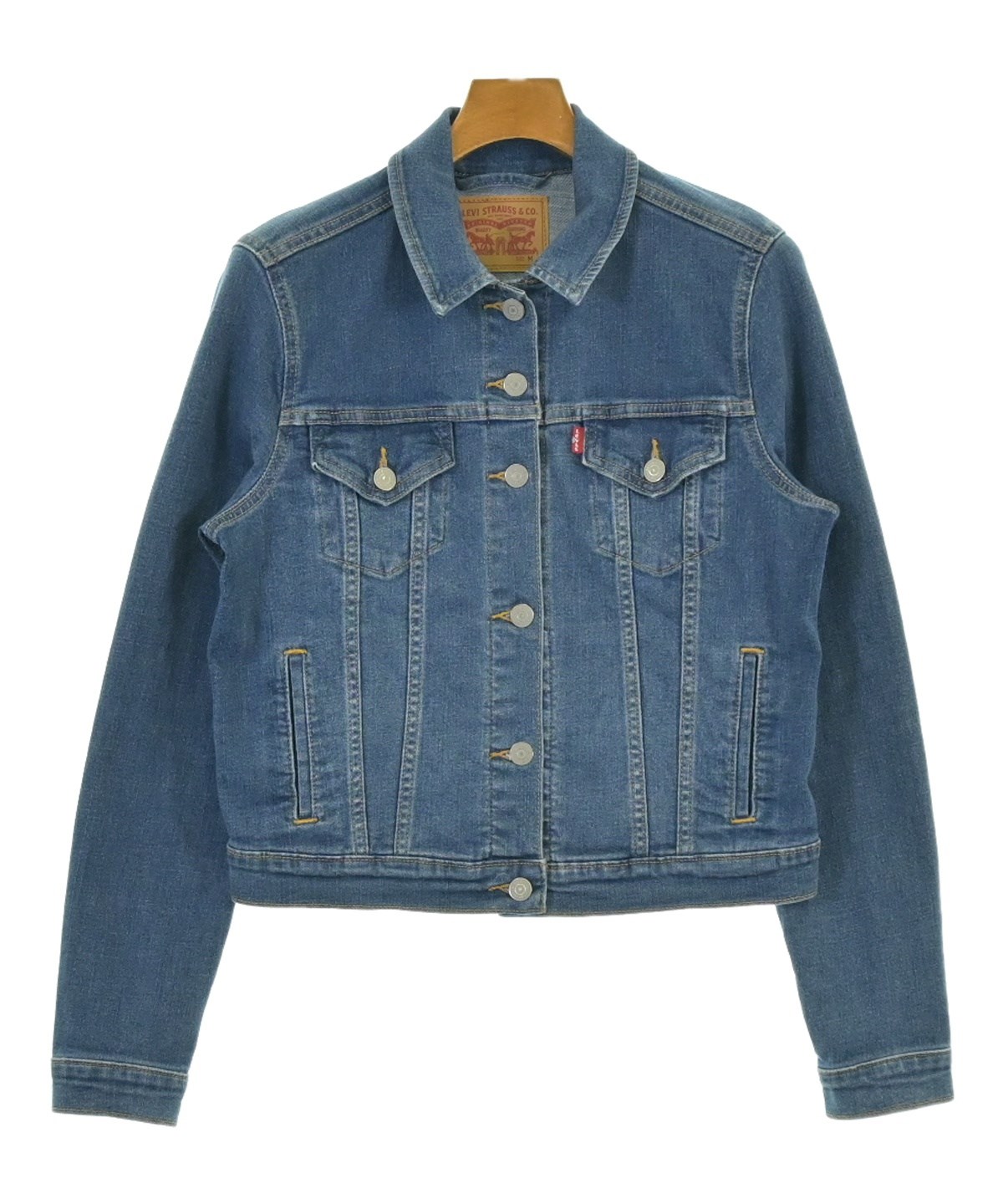 Levi's（リーバイス）デニムジャケット 青 サイズ:M レディース