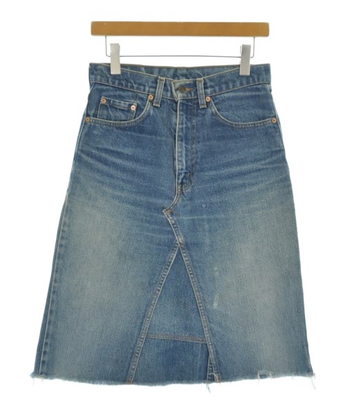 Levi's(リーバイス)ひざ丈スカート 青 サイズ:29(L位)/2200691484105