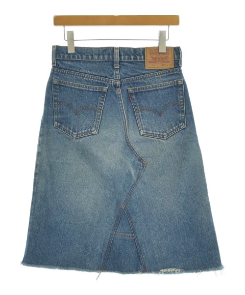 Levi's（リーバイス）ひざ丈スカート 青 サイズ:29(L位) レディース/2200691484105