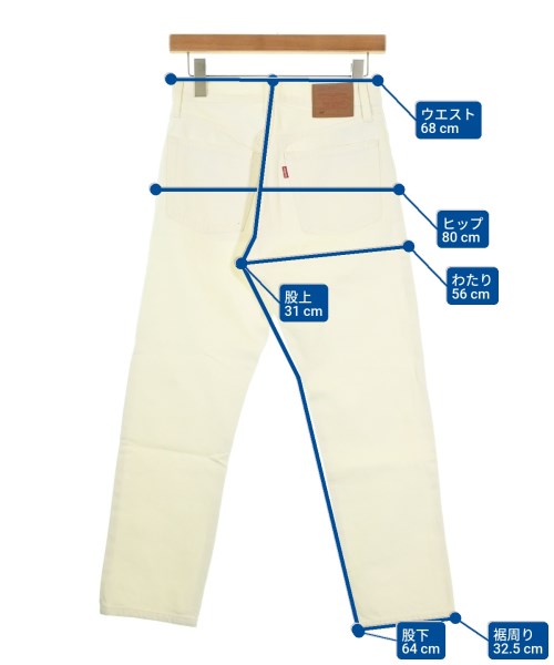 Levi's（リーバイス）デニムパンツ 白 サイズ:25(S位) レディース/2200689784170