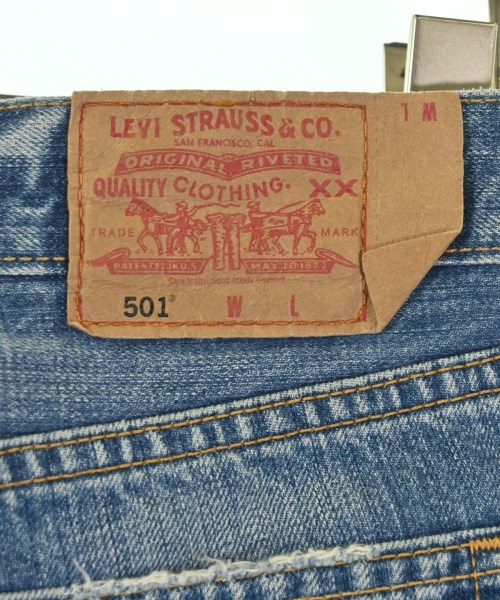 Levi's（リーバイス）デニムパンツ 青 サイズ:28(L位) レディース/2200682691116
