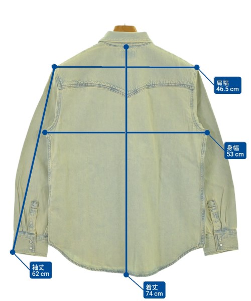 Levi's（リーバイス）カジュアルシャツ 青 サイズ:S レディース/2200689889103