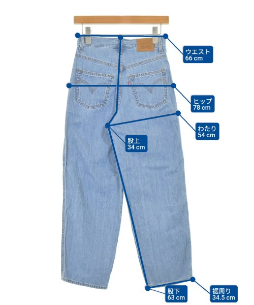 Levi's（リーバイス）デニムパンツ 青 サイズ:25(S位) レディース
