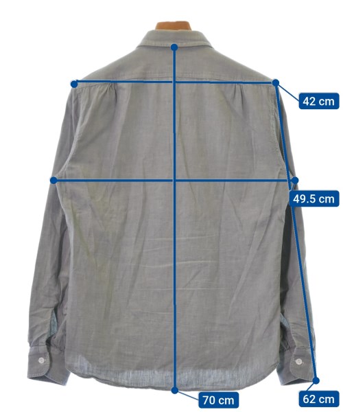 Lee（リー）カジュアルシャツ 青 サイズ:S メンズ/2200483631014