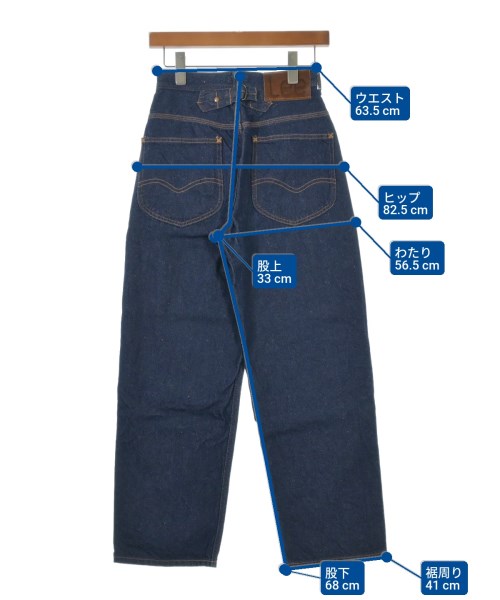 Lee（リー）デニムパンツ 紺 サイズ:XS レディース/2200618670093
