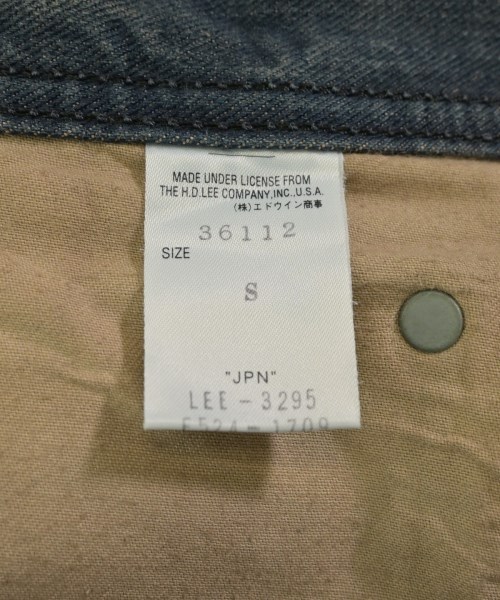 Lee（リー）デニムパンツ 紺 サイズ:S メンズ/2200637331036