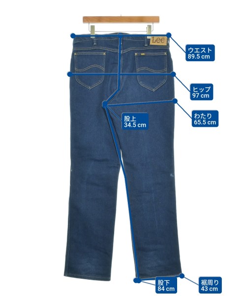 Lee（リー）デニムパンツ 青 サイズ:38(M位) メンズ/2200638033083