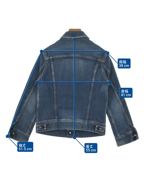 Lee（リー）デニムジャケット 紺 サイズ:S レディース/2200635990051