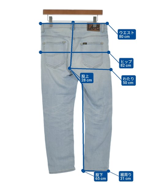 Lee（リー）デニムパンツ 青 サイズ:30(M位) メンズ/2200641431111