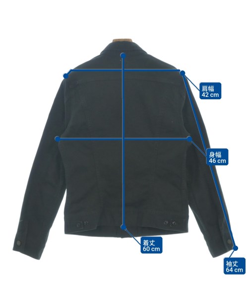 Lee（リー）デニムジャケット 黒 サイズ:M メンズ/2200626042578