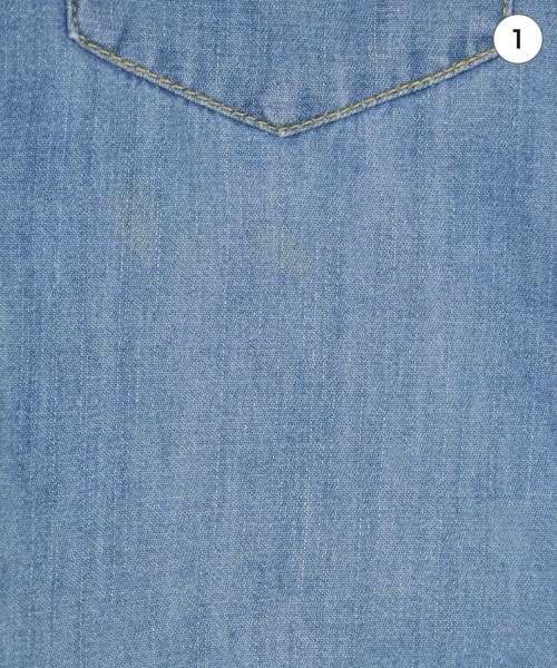 Lee（リー）カジュアルシャツ 青 サイズ:M レディース/2200642523075