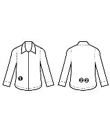 HUMAN WOMAN（ヒューマン　ウーマン）ブラウス 白 サイズ:M レディース/2200642719027