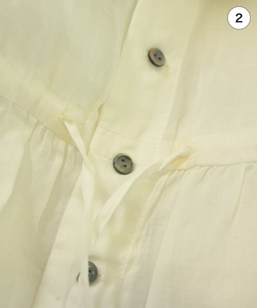 HUMAN WOMAN（ヒューマン　ウーマン）ブラウス 白 サイズ:M レディース/2200642719034