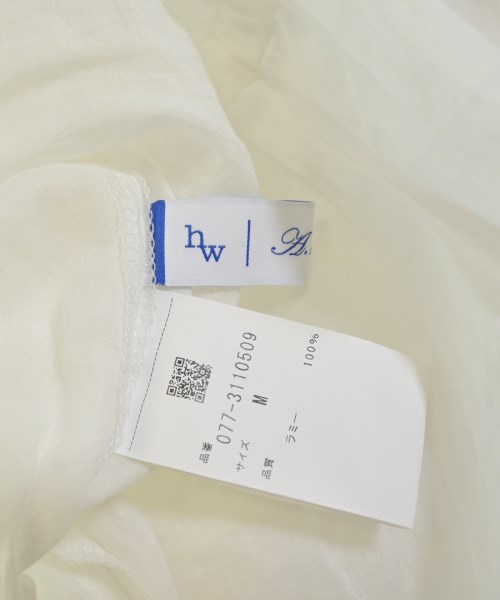 HUMAN WOMAN（ヒューマン　ウーマン）ブラウス 白 サイズ:M レディース/2200642719089