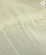 HUMAN WOMAN（ヒューマン　ウーマン）ブラウス 白 サイズ:M レディース/2200642719096