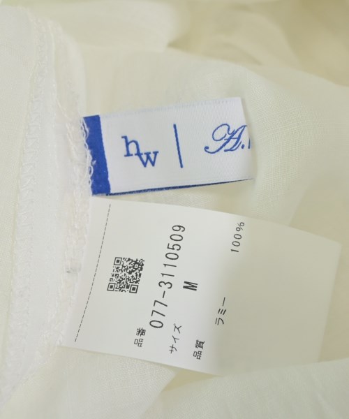 HUMAN WOMAN（ヒューマン　ウーマン）ブラウス 白 サイズ:M レディース/2200642719102