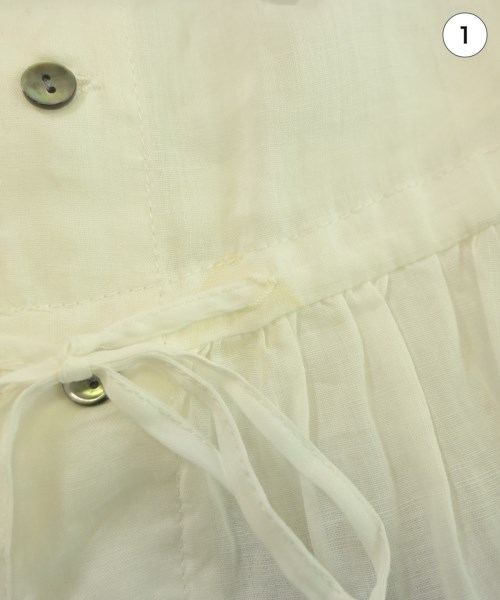 HUMAN WOMAN（ヒューマン　ウーマン）ブラウス 白 サイズ:M レディース/2200642719126