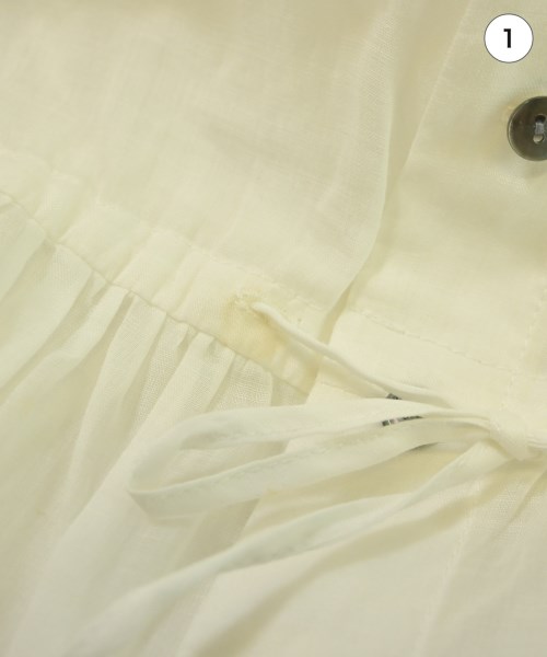 HUMAN WOMAN（ヒューマン　ウーマン）ブラウス 白 サイズ:M レディース/2200642719133