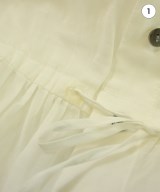 HUMAN WOMAN（ヒューマン　ウーマン）ブラウス 白 サイズ:M レディース/2200642719133