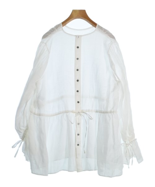 HUMAN WOMAN（ヒューマン　ウーマン）ブラウス 白 サイズ:M レディース/2200642731364